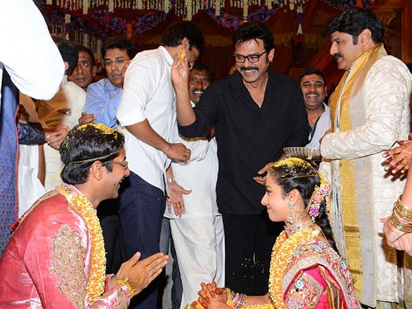 పెళ్లి వేడుకలో వెంకటేష్