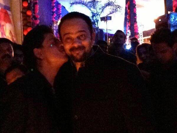 దర్శకుడికి ముద్దు