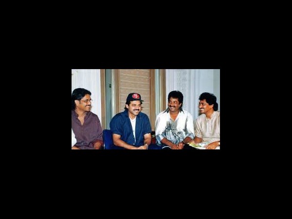 7. ఈవివి, ఎస్వీ కృష్ణారెడ్డిలతో..