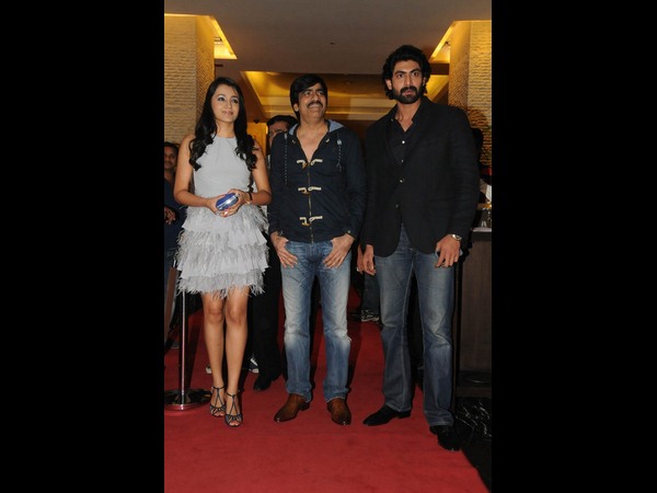 రవితేజ, రాణా, త్రిష