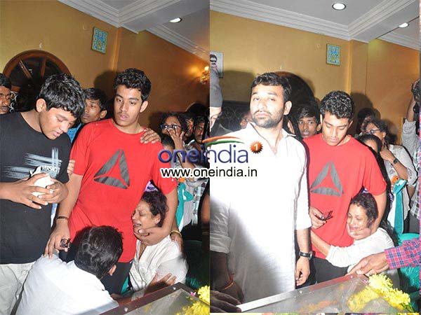 శ్రీహరి ఇద్దరు కుమారులు