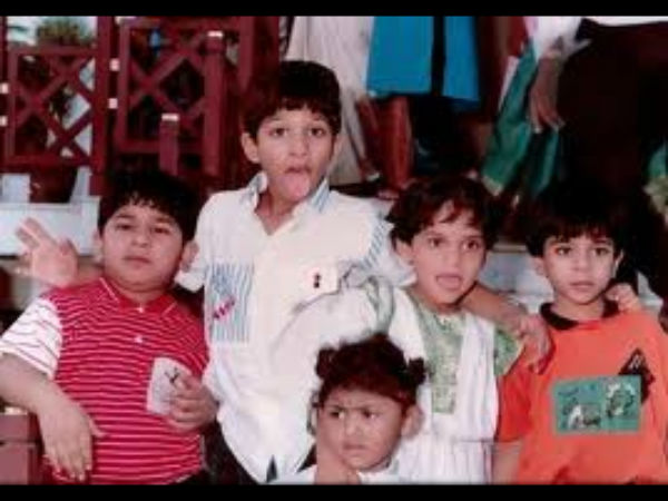 బన్నీతో కలిసి చిన్నతనంలో