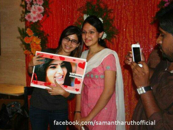 Samantha cried for Facebook Fan words! Samantha cried for Facebook Fan words!
