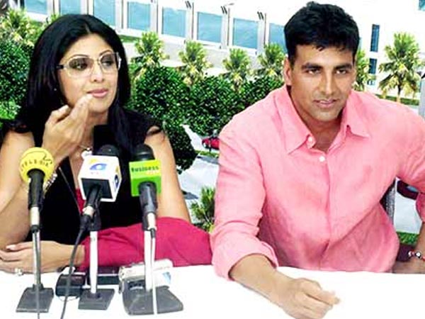 అక్షయ్ కుమార్, శిల్పా శెట్టి