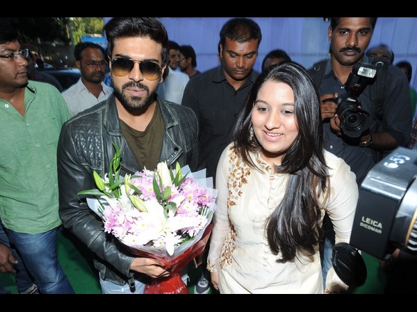 రామ్ చరణ్‌కు స్వాగతం