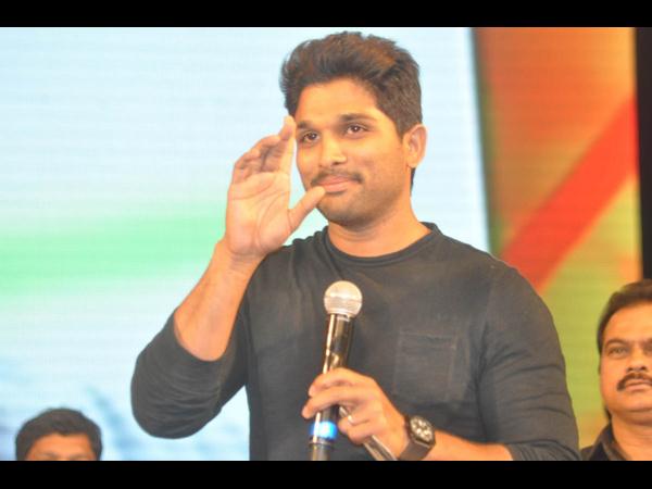 అల్లు అర్జున్ మాట్లాడుతూ...