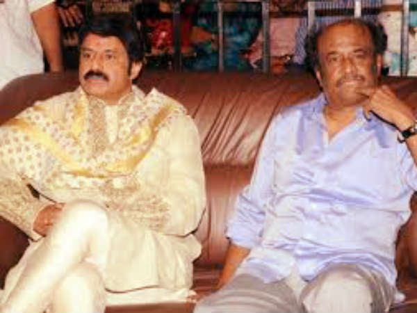 బాలకృష్ణతో రజనీకాంత్