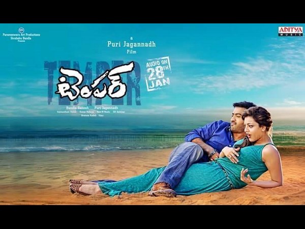 Jr NTR-Kajal 'Temper' hot look Jr NTR-Kajal 'Temper' hot look