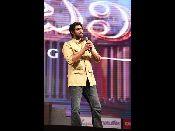 రానా మాట్లాడుతూ ....