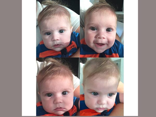 Shakira posts photos of 5-month-old son Sasha