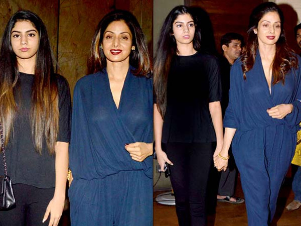 శ్రీదేవి కూతుర్లు