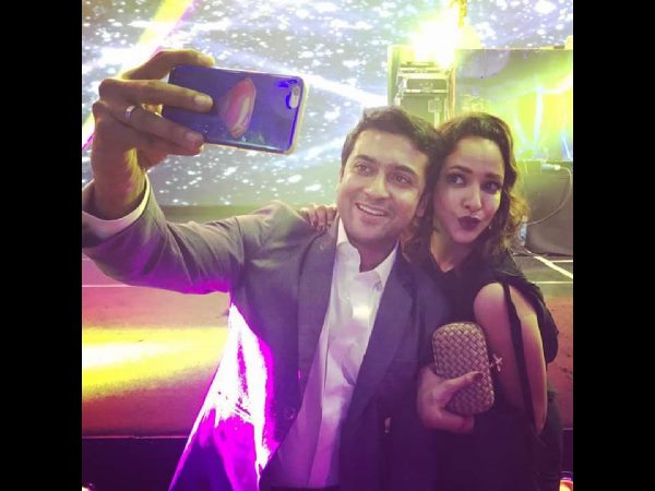 Manchu Lakshmi dance‬ with Chiru