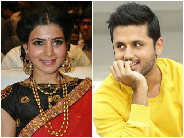 Samantha to Romance Nithin for Trivikram