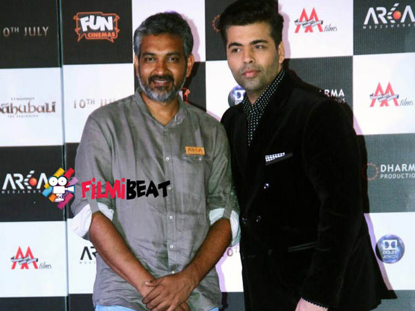 Rajamouli To Direct Karan Johar's Bollywood film Rajamouli To Direct Karan Johar's Bollywood film