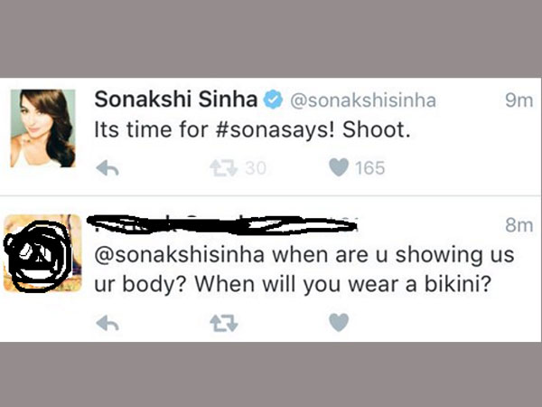 బికినీ గురించి అడిగాడు..