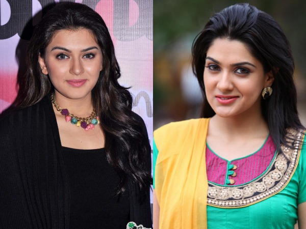 హన్సిక, సాక్షి చౌదరి