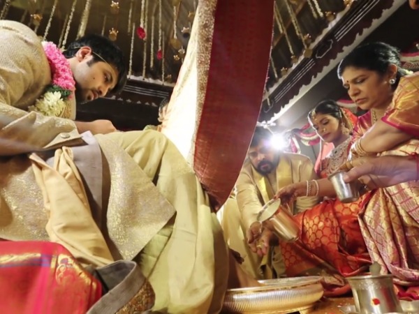 కాళ్లు కడిగి కన్యాదానం