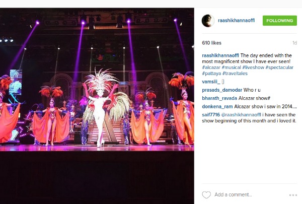  బ్యాంకాక్ లో రాశి ఖన్నా...ఏం చేసిందంటే...ఫ్రూఫ్ లతో (ఫొటోలు)