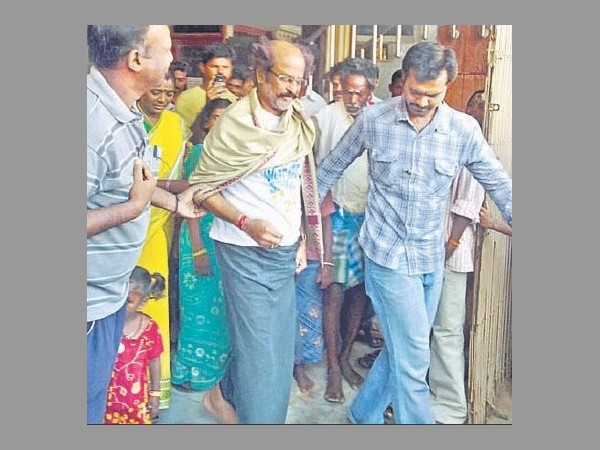 రజినీ కాంత్ బిచ్చాగాడిలా కనిపించాడా..!?