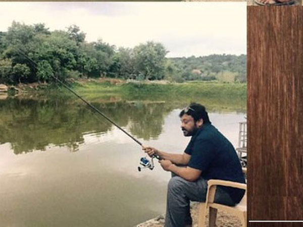 పుట్టిన రోజున చేపలు పడుతూ., ఇలా ప్రశాంతంగా.., ఒంటరిగా చిరు ఒక్కడే 