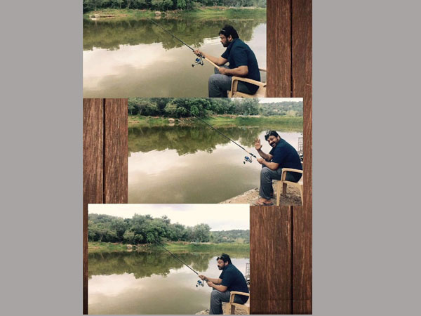 పుట్టిన రోజున చేపలు పడుతూ., ఇలా ప్రశాంతంగా.., ఒంటరిగా చిరు ఒక్కడే 