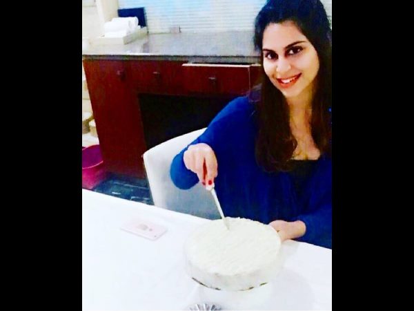 ఉపాసన తయారు చేసిన కేక్