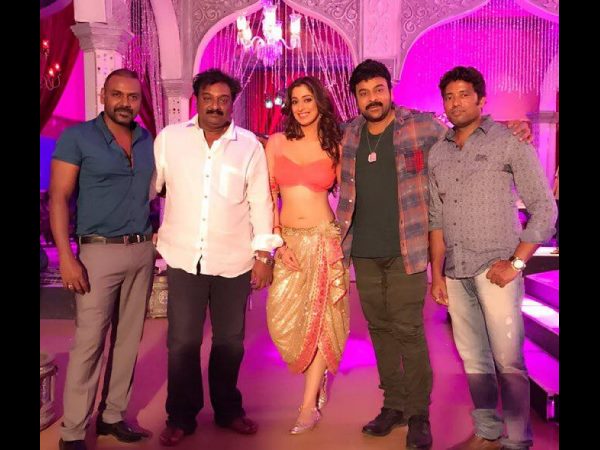  ఖైదీ నెం 150: లారెన్స్ వచ్చాడు, చిరుతో అదిరే స్టెప్స్ వేయిస్తున్నాడు