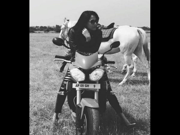 Hot Anchor Anasuya new photo shoot with Horses