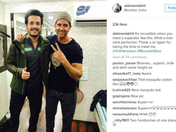 హృతిక్ రోషన్ తో