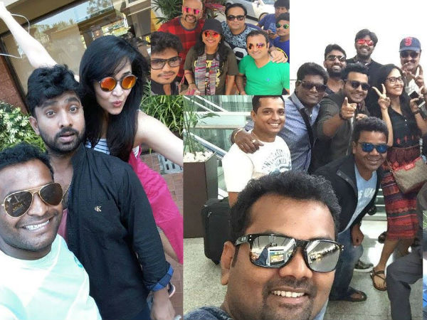 గోవాలో ఎంజాయ్ చేసారు: నాగ బాబు, రోజా, అనసూయ, జబర్దస్త్ టీం