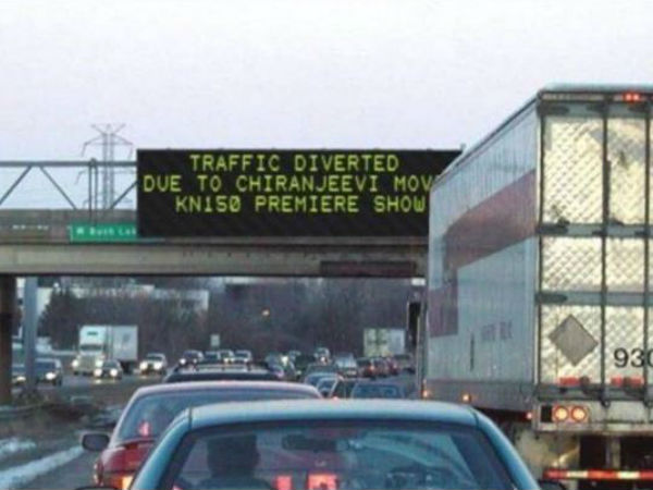 Donald trump tweet on Chiranjeevi's movie