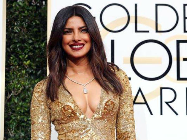 Priyanka Chopra brings the "golden Globes" 