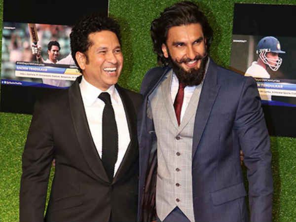 సచిన్‌తో రణ్‌వీర్..