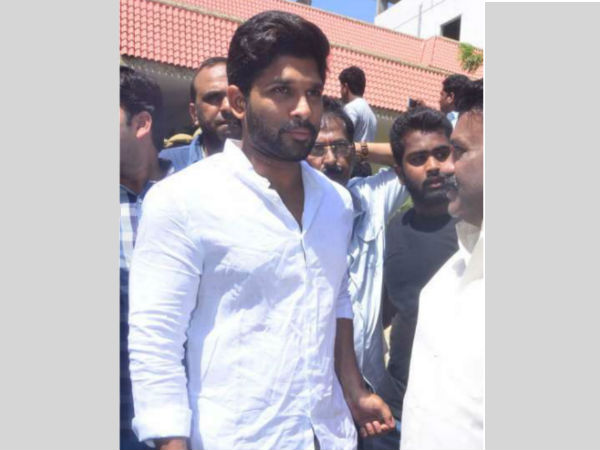 ఆగ్రహం వ్యక్తం చేసిన అల్లు అర్జున్ 