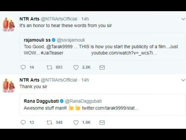 రాజమౌళి, రానా దగ్గుబాటి