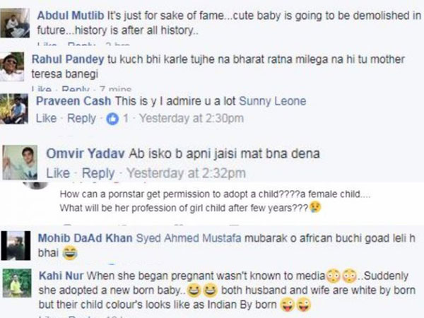 Sunny Leone being trolled for adopting a child is shameful