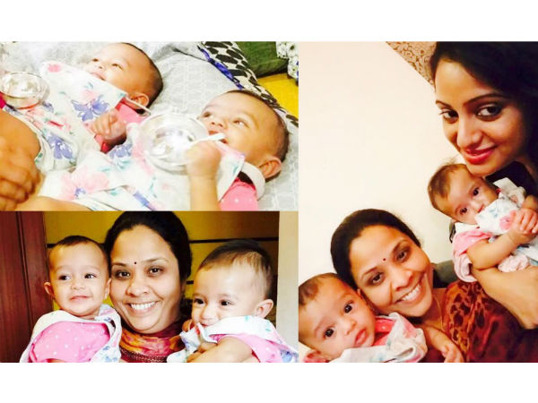 ఉదయభాను కూతుళ్ల పేర్లు