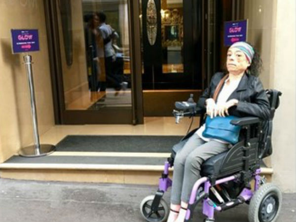 Actress Liz Carr stabbed in the head with scissors