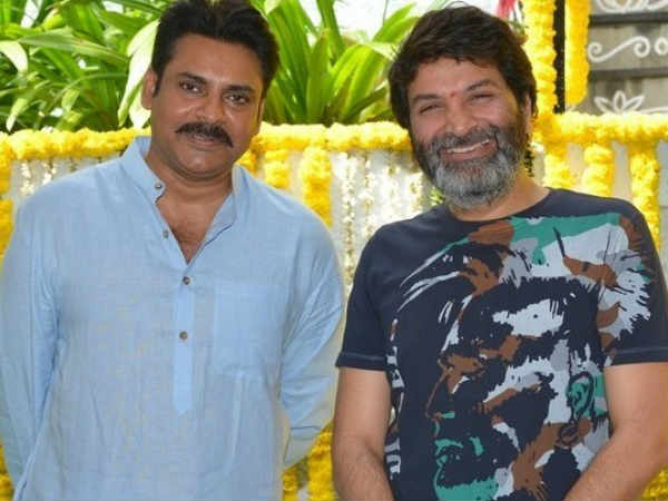 Pawan Kalyan-Trivikram Srinivas' upcoming film firstlook on August 15 Pawan Kalyan-Trivikram Srinivas' upcoming film firstlook on August 15