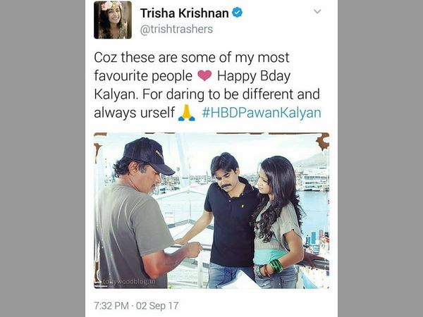 హీరోయిన్ త్రిష