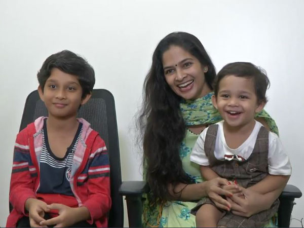 శివ బాలాజీ కొడుకు ముద్దు ముద్దుగా...