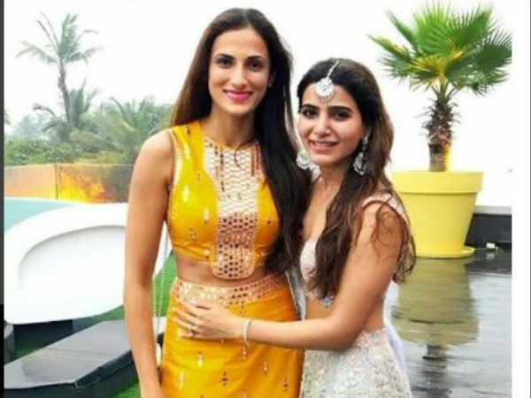 తన స్నేహితులతో సమంత