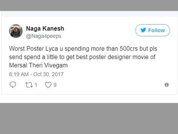  మెర్సల్, తేరీ, వివేగం పోస్టర్లు చాలా బెటర్