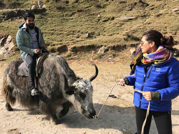 దున్నపోతుపై రామ్ చరణ్