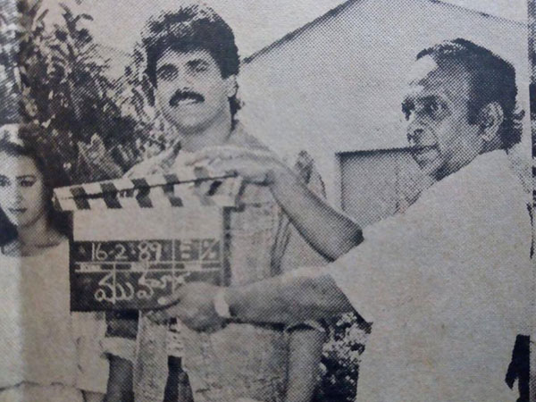  తండ్రితోనే 'శివ'కు తొలి క్లాప్ కొట్టించా