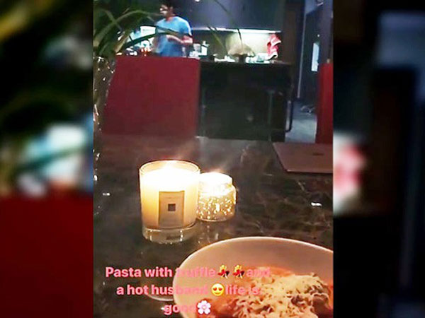 పాస్తా వడ్డించిన చైతూ