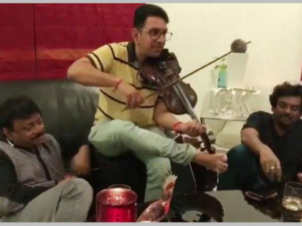  ఎంజాయ్ మూడ్‌లో వర్మ