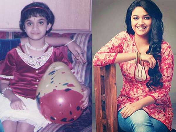  బాలతారగా కీర్తీ సురేష్