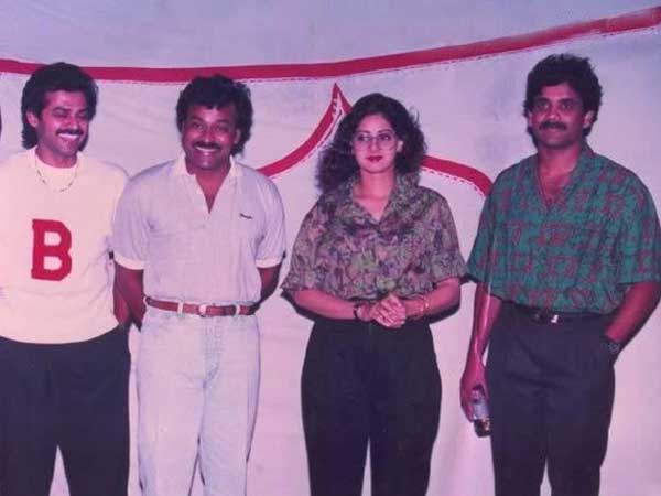  హీరోలు చిరంజీవి, నాగార్జున, వెంకటేష్