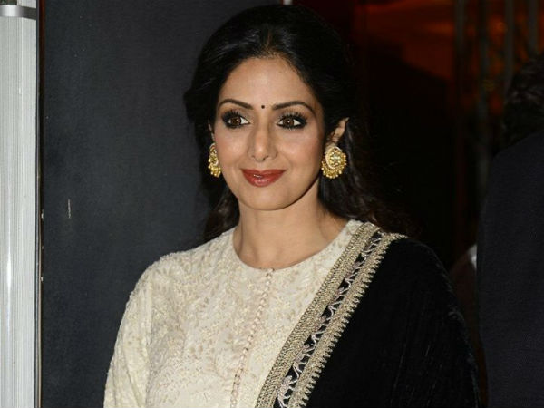 మొట్టమొదటగా శ్రీదేవి మరిదే 